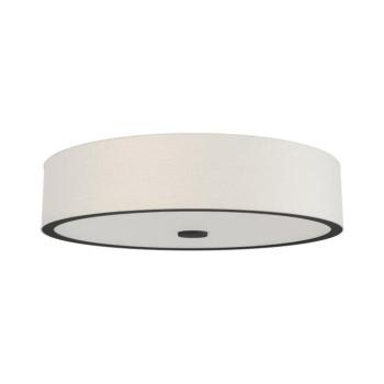 Open Design OR86027-Str. mennyezeti lámpa ZALINDRO 6xE27/15W/230V átm. 74,5 cm fehér/fekete OR86027 kép