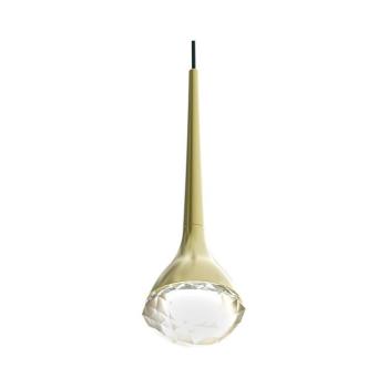 Open Design OR86171 - CRIMA LED függőlámpa kábellel LED/7W/230V sárgaréz OR86171