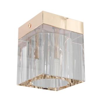 Open Design OR86188 - CUBO spotlámpa 1xG9/8W/230V átlátszó/rózsaarany OR86188 kép