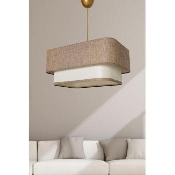 Opviq , 390FLH1649 , Varianza - Cream, Beige , Bézs Színű , Csillár , E27 kép