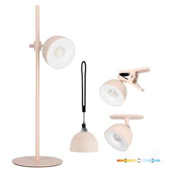 ORBI 2.5W CCT LED asztali lámpa rózsaszín Laitica, 2W, 150lm, CRI≥80, 5V, KOBI-002429 kép