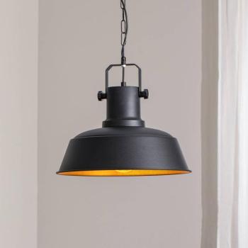Orema függőlámpa, fekete, Ø 40 cm, fém, E27 kép