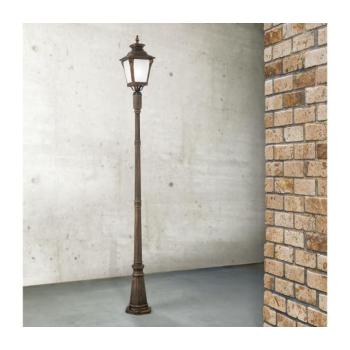 Orion - AIKO kültéri lámpa 1xE27/60W/230V 240 cm IP23 bronz/patina AL 11-1141/1 Patina kép