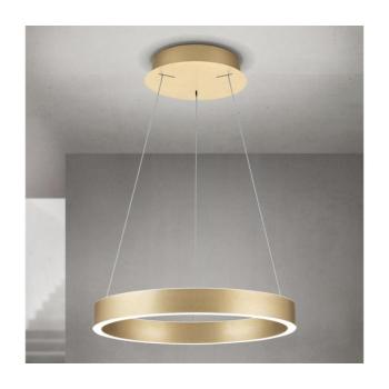 Orion- LED dimmelhető függőlámpa kábellel KOLK LED/40W/230V 2700/3000/4000K átm. 40 cm arany HL 6-1717/40 gold-matt kép