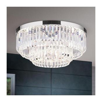 Orion - LED dimmelhető PRISM kristály lámpa 80W, 55 cm, fényes króm DL 7-666/55 chrom