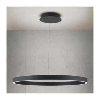 Orion - LED dimmelhető zsinóros csillár KOLK LED/80W/230V 2700/3000/4000K átm. 80 cm fekete HL 6-1717/80 schwarz kép