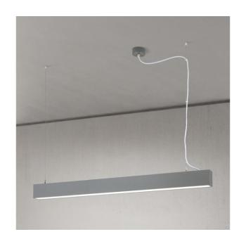 Orion- LED mennyezeti/függesztett lámpa 2 az 1-ben PALKKI LED/38W/230V 3000/4000/5000K szürke HL 6-1725 titan kép