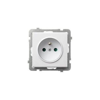 Ospel - Keret nélküli fali aljzat 230V SONATA fehér GP-1RZP/m/00 kép