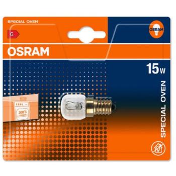 OSRAM 10XBLI1 Átlátszó sütőizzó, E14, 15 W, 300°C kép