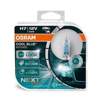 OSRAM COOL BLUE INTENSE H7 5000K Halogénizzó 1 db-os csomag kép