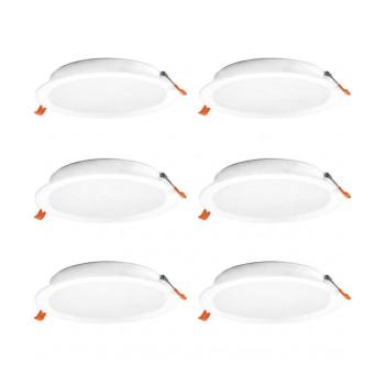 Osram - 6 darabos szett LED süllyesztett lámpatest ESAL LED/18W/230V, átmérő 22 cm, fehér 4099854478659 kép