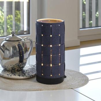 OSRAM asztali lámpa Decor Felt Weaving Tube, szürke, filc, E14 kép