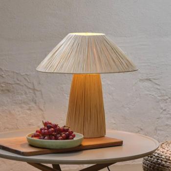 OSRAM asztali világítás Decor Bamboo Paper Hut, bambusz, E27 kép