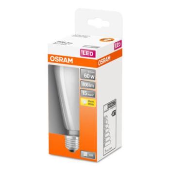 OSRAM Classic ST LED lámpa E27 6,5W 2700K opál kép