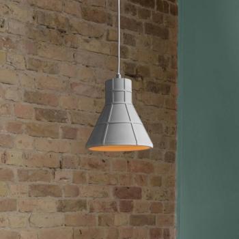 OSRAM CONCRETE BIM lógó lámpa, szürke, Ø 20 cm, beton, E27 kép