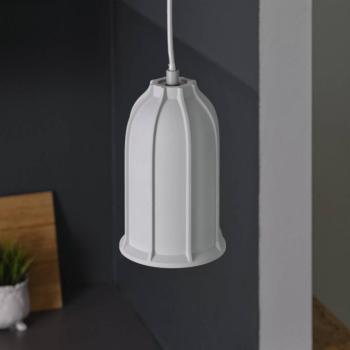 OSRAM CONCRETE Simes lógó lámpa, szürke, Ø 12 cm, beton, E27 kép