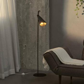OSRAM Decor Bell álló világítás, fekete, acél, E27, magasság 120 cm kép