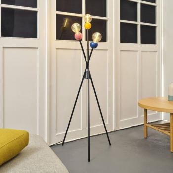 OSRAM Decor Bubble álló világítás, színes, 3 izzós, acél, E27 kép