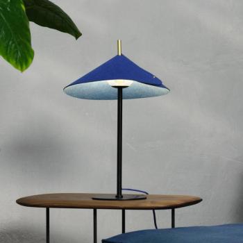 OSRAM Decor Flip asztali világítás, kék, filc, G9, állítható kép