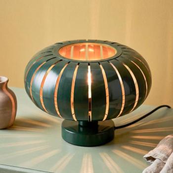 OSRAM Decor Flora asztali világítás, sötétzöld, Ø 28 cm, E27 kép