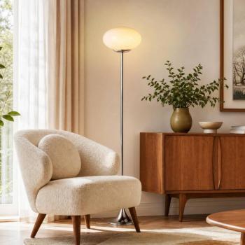 OSRAM Decor Forma álló világítás, rózsaszín/króm, magasság 149 cm, üveg kép