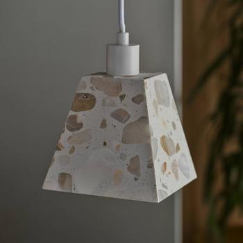 OSRAM Decor Gleam Weight lógó lámpa, Terrazzo, bézs, E14 kép