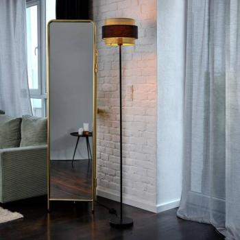 OSRAM Decor Hornet álló lámpa, fekete/arany, E27, magasság 175 cm kép