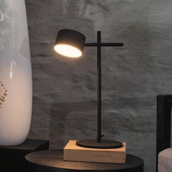 OSRAM Decor Kyoto LED asztali világítás, alumínium, fekete, dimmelhető kép