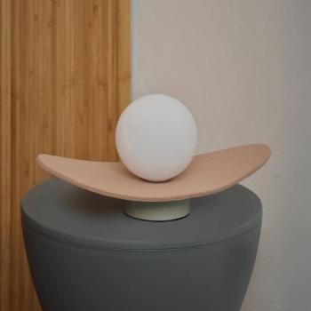 OSRAM Decor Pearl asztali világítás, bézs, filc, G9 kép