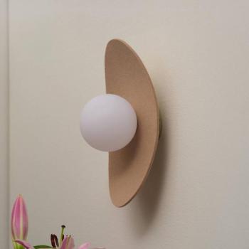 OSRAM Decor Pearl fali világítás, bézs, filc, G9 kép