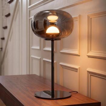 OSRAM Decor Satellite szürke LED asztali lámpa, magasság 32 cm, CCT, dimmelhető kép