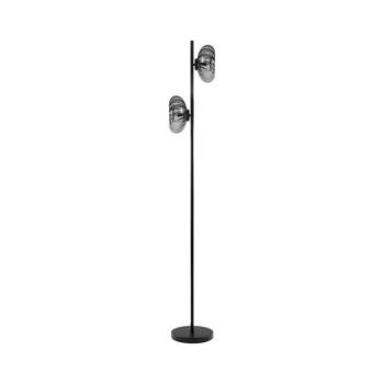 Osram - DECOR SMOKE állólámpa 2xE14/12W/230V fekete/füstszürke 4058075850064 kép