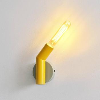 OSRAM Decor Straw fali világítás, 1 izzó, szürke/sárga, acél, E27 kép