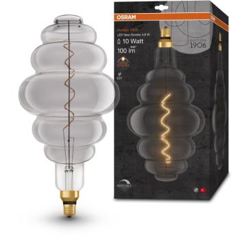 OSRAM Dimmelhető LED izzó, füstös, E27, 4,8 W, VINTAGE 1906, meleg fehér kép