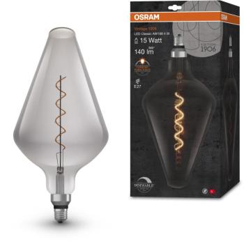 OSRAM Dimmelhető LED izzó, füstös, E27, 4 W, VINTAGE CONE, meleg fehér kép