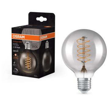 OSRAM Dimmelhető LED izzó, VINTAGE, E27, 7,8 W, GLOBE, meleg fehér kép