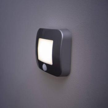 OSRAM éjszakai fény HALL, ezüst érzékelő, elem IP54 kép