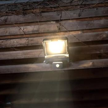 OSRAM ENDURA FLOOD kültéri spotlámpa, szürke, érzékelő 50 W 840 IP44 kép