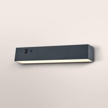 OSRAM ENDURA STYLE SHORE napelemes fali lámpa, szürke, érzékelő, IP54 kép