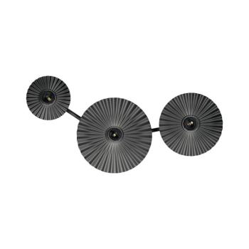Osram - Fali lámpatest PLISSEE 3xE27/15W/230V antracit 4058075852037 kép