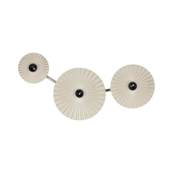 Osram - Fali lámpatest PLISSEE 3xE27/15W/230V krémszínű 4058075852013 kép
