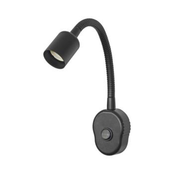 Osram - Hajlítható fali lámpa PLUG TUBE FLEX 1xGU10/5W/230V fekete 4058075858831 kép