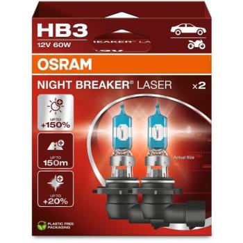 OSRAM HB3 Night Breaker Laser Next Generation +150%, 2 db kép
