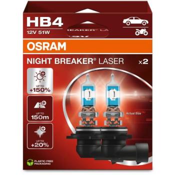 OSRAM HB4 Night Breaker Laser Next Generation +150%, 2 db kép