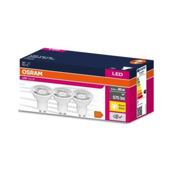 KÉSZLET 3x LED Izzó PAR16 GU10/6,9W/230V 2700K 36° - Osram 4058075497627 kép