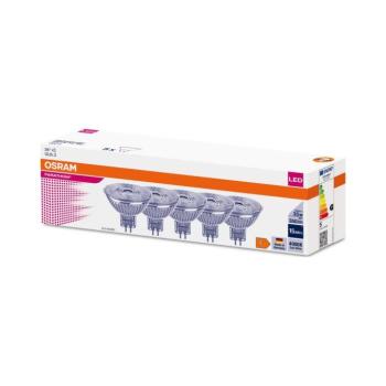 KÉSZLET 5x LED Izzó MR16 GU5,3/3,8W/12V 4000K 36° - Osram 4099854042867 kép