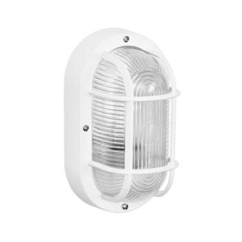 Osram - Kültéri fali lámpa BULKHEAD 1xE27/10W/230V IP54 fehér 4058075845565 kép