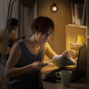 OSRAM LED akkumulátoros fali lámpa NIGHTLUX CYLINDER, fekete touchdim kép