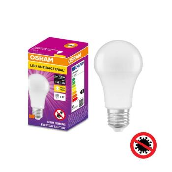 LED Antibakteriális izzó A100 E27/13W/230V 2700K - Osram 4058075560833 kép