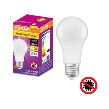 LED Antibakteriális izzó A75 E27/10W/230V 2700K - Osram 4058075560758 kép